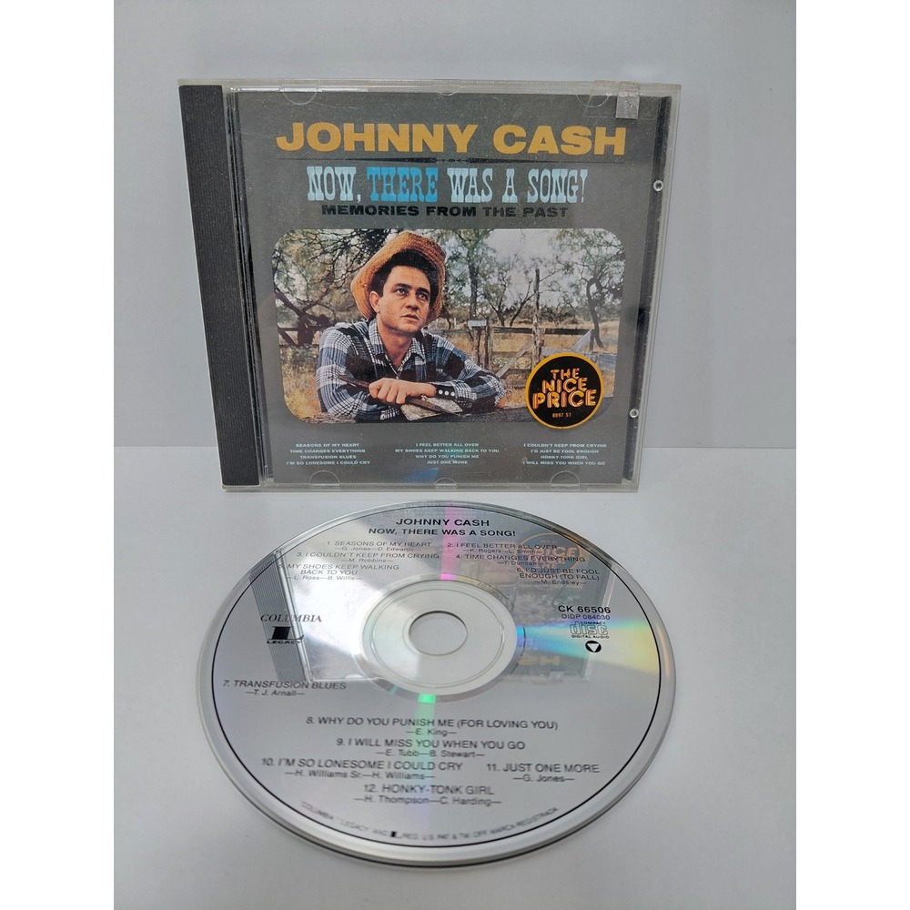 Johnny Cash Now There Was a Song Memories From the Past CD CK 66506 Columbia